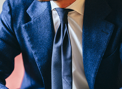 JACKET STYLE×LOOM NIPPON×Atto Vannucci スペシャルコラボネクタイ（3.11を忘れないタイ/40本限定）