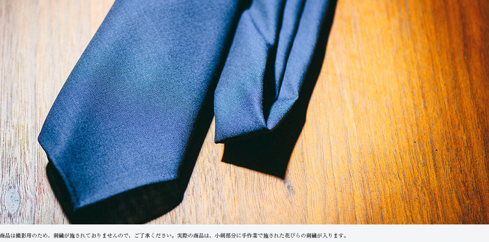 JACKET STYLE×LOOM NIPPON×Atto Vannucci スペシャルコラボネクタイ（3.11を忘れないタイ/40本限定）